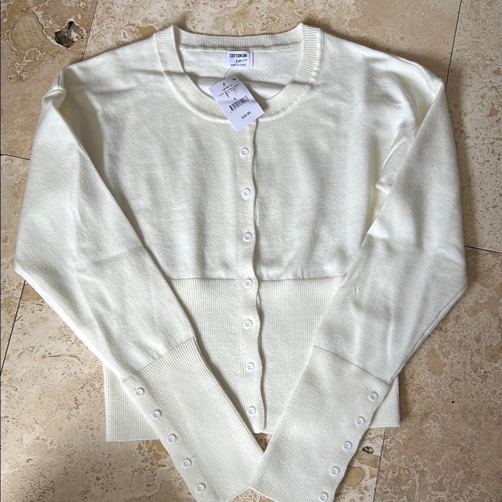 Cotton On button on sweater